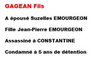  GAGEAN Fils 
